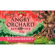 12oz 6 pack cans $12.99. Angry Orchard Hard Fruit Cider Strawberry 6 Pack Beer Price Cutter