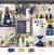 Navy Blue And Gold Cake