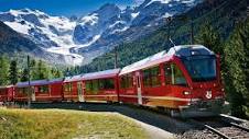 Bernina Red Train Rail Tour