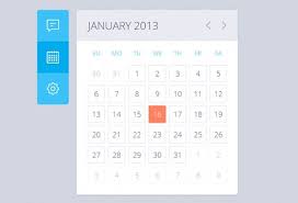 A Very Nice And Useful Pure Css3 Calendar Developed By Posted Under Coding Tagged With Calendar Code Css C Projektowanie Graficzne Projektowanie Grafika
