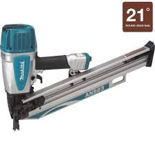 Makita 3 1 2 In 21 Degree Full Round Head Framing Nailer An923 The Home Depot Framing Nailers Makita Nailer