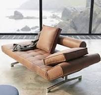 Sofás nordico, sofás-cama, feito com tecido estofado, estilo ...