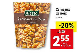 Offre Cerneaux De Noix Chez Lidl