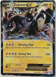 This attack does 10 more damage for each damage counter on this pokémon. Zekrom Ex Bw38 Ultra Rare Black Star Promo Pokemon Card Ebay
