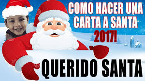 Es mucho trabajo entregar millones de regalos a niños por todo el mundo en una sola noche, así que agradécele a santa por su bondad.8 x fuente de investigación. Como Hacer Carta A Santa Claus Regalos Para Navidad 2017 Youtube