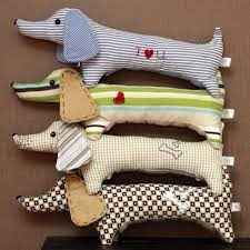 Doggy Sewing Stuffed Animals Handmade Dog Handmade Toys