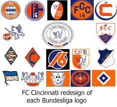 Photo about logo of german football bundesliga on samsung tablet on wooden background. Fc Cincinnati Redesign Of Each Bundesliga Logo Album On Imgur