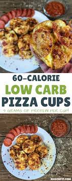 Delicious Pizza Flavor Without The Carbs These Pizza Cups Have 0 6 Grams Of Carbs And 8 Grams Of Protein Pe Pizza Cups Low Carb Dinner Recipes Delicious Pizza