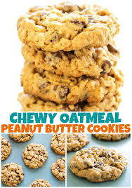Chewy Oatmeal Peanut Butter Chocolate Chip Cookies Recipe Peanut Butter Oatmeal Chocolate Chip Cookies Peanut Butter Chocolate Chip Cookies Peanut Butter Oatmeal Cookies