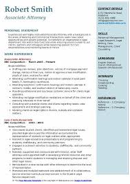 associate attorney resume samples