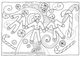50 free printable gingerbread man coloring pages in vector format, easy to print from any device and automatically fit any paper size. Christmas Coloring Pages Printables With A Gingerbread Man