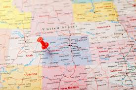 29494 bytes (28.8 kb), map dimensions: Red Clerical Needle On A Map Of Usa Colorado And The Capital Stock Photo Picture And Royalty Free Image Image 128311895