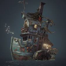 Epingle Par V Sur Dragon En 2020 Dessin Bateaux De Peche Beaux Arts