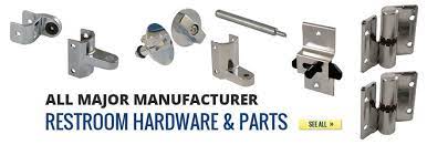 Pilaster shoes, hinges, brackets, headrails, etc. All Partitions Toilet Bathroom Partitions Toilet Stalls For Restrooms