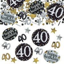 Verjaardag Tafel Confetti 40 Jaar Jokershop Be Feestwinkel