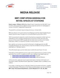 From wikipedia, the free encyclopedia. Mrt Corp Media Release Mrt Corp Opens Bidding For Facebook