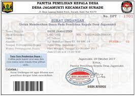 Surat undangan adalah surat yang dibuat dengan tujuan mengajak seseorang atau pihak lain untuk menghadiri sebuah acara tertentu. Panduan Lengkap Pilkades Jagamukti Kec Surade Sukabumi Aplikasi Surat Undangan Pemilihan Kepala Desa