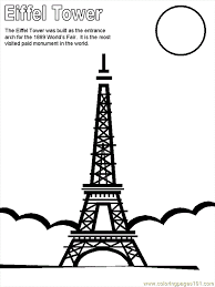 Find a few printable second grade coloring pages and get your kid coloring. France Colouring Pages Free Printable Coloring Page Eiffel Tower Countries France Eiffel Tower Printable Coloring Pages Coloring Pages