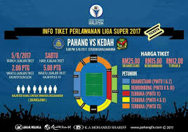 Inside view kedah vs pahang sf2 piala malaysia 2019 10 gol terhasil final separuh akhir 2 piala malaysia 2019. Info Tiket Pahang Vs Kedah This Is Darul Makmur Facebook