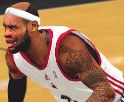 Share a gif and browse these related gif searches. Nba 2k14 Funny Lebron James Face Hairline Mod Nba2k Org