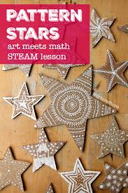 Beautiful Math Stars Steam Lesson Plans Christmas Crafts Art Lessons Stars Craft
