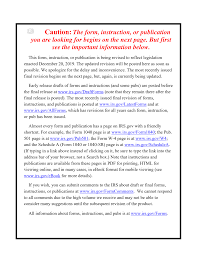 Https Www Irs Gov Pub Irs Prior I1040c 2019 Pdf