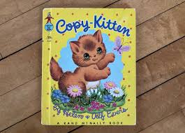 Vintage Children's Book Copy-kitten by Hellen and Alf - Etsy