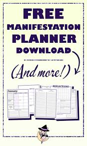 _____ these printables are part of our law of attraction box and journal. Free Printable Manifestation Journal Pdf Free 2019 Manifestation Planner Law Of Attraction Journals And Diaries Can Be Very Powerful Tools That You Can Use To Help Make Your Desires A Reality Nadaoppo