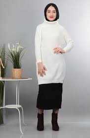 Bogazli Tesettur Triko Tunik Modelleri Moda Triko Moda Stilleri
