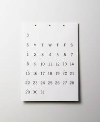 More Minimal Than Previously Thought Possible Day Names And Numbers All Centered Calender Design Calendar Design Typography Design