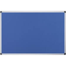 Clear view windows allow for a full. Office Depot Wall Mountable Notice Board 120 X 90 Cm Blue Viking Direct Ie