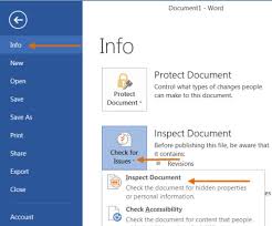 Tips on using comments in microsoft word. Remove Hidden Data In Microsoft Word It Services Marquette University