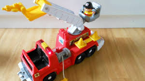 Fisher Price Little People Fire Truck Engine Toy Youtube