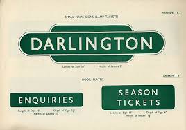 Gill Sans British Rail Signs Railway