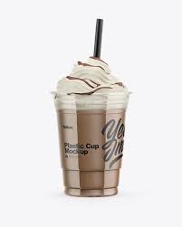 Frappuccino Coffee Cup Mockup In Cup Bowl Mockups On Yellow Images Object Mockups In 2020 Mockup Free Psd Mockup Psd Mockup