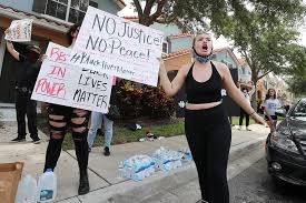 The video is what did him in. George Floyd Case Protests At Police Officer S Orlando Home Orlando Sentinel