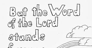 These are helpful for your babies who love to create their own arts and crafts. Coloring Pages For Kids By Mr Adron 1 Peter 1 25 Print And Color Page With Noah S Ark Free