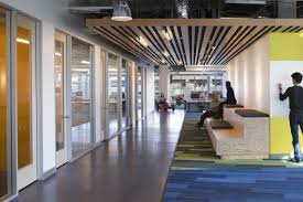 Office Tour Godaddy Sunnyvale Offices Silicon Valley Office Corporate Interiors Office Design