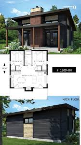 These free diy cabin plans will provide you with blueprints, building directions, and photos so you can build the cabin of your dreams. Small Modern Cabin Scandinavian Inspired Cottage 2 Bedrooms Open Floor Plan Small Modern Cabin Modern Farmhouse Plans Cottage House Plans