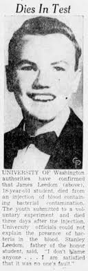 James Stanley Leedom (1933-1952): homenaje de Find a Grave