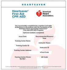 Gemological institute of america publishes its fee schedule. Aha Heartsaver Ecard First Aid Cpr Aed All Heart Atlanta