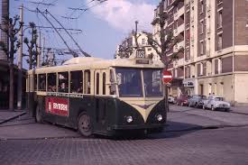 Trolleybus De La Ratp Ligne 189 Porte De Choisy Transport Urbain Tramway Parisiens