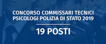 Maybe you would like to learn more about one of these? Bando Concorso 19 Commissari Tecnici Psicologi Polizia Di Stato 2019