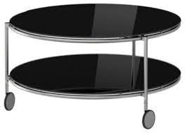 Separate shelf for magazines, etc. Ikea Round Glass Cocktail Table With Wheels Retail Price 99 Our Price 44 99 Sale Benefits Anima Coffee Table Ikea Coffee Table Round Glass Coffee Table