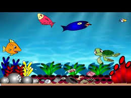 Gambar kartun dalam laut bestkartun. Kehidupan Laut Youtube