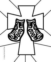 Sandals Of Peace Coloring Page Armor Of God Armor Of God Lesson Kids Church Activities