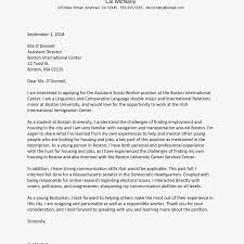 Sample Job Cover Letter For A College Summer Assistant Job