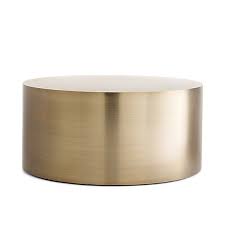Gold Home Decor Massive Round Up For All Budgets Posh Pennies Drum Coffee Table Coffee Table Design Drum Side Table