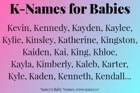 K Names For Babies Baby Girl Names Unique Baby Names K Names