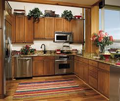 beadboard cabinets in rustic kitchen